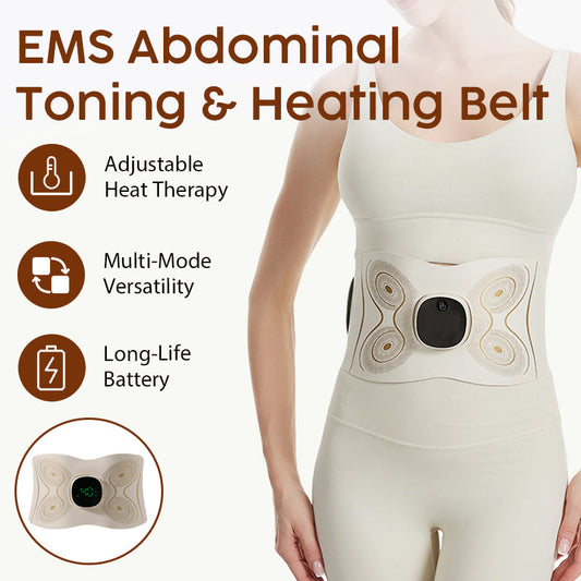 🔥 Effortless Fat Burning at -50% OFF🔥EMS Abdominal Toning & Heating Belt