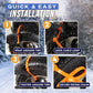 🥳2026 HOT SALE🥳💞50K+ SOLD! 🚗❄️ 50% OFF! Car Anti-Slip Tire Chains – 90-second install, heavy-duty grip, universal fit 18-32", reusable nylon. Safe winter driving! 🛡️💪
