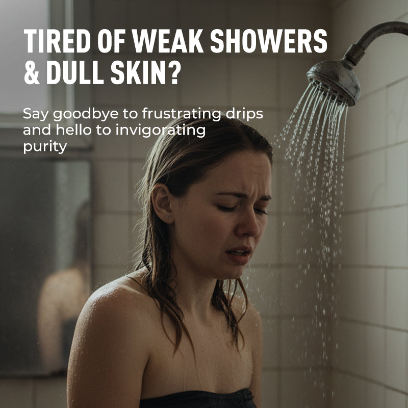 🚿 6-Mode High Pressure Handheld Shower Head with Filter