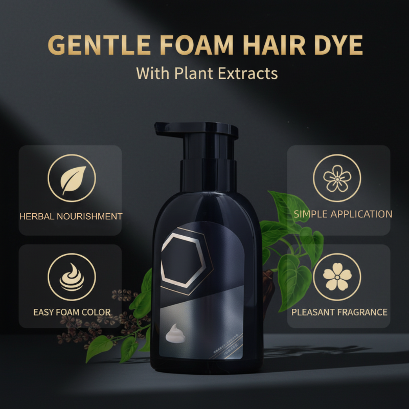 🔥HALF PRICE SALE!⚡Gentle Foam Hair Dye with Plant Extracts💆‍♀️🌿