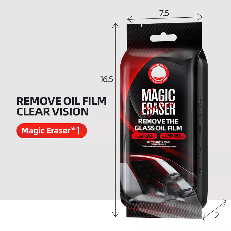 🚗 BUY MORE SAVE MORE✨ CAR GLASS CLEANING SPONGE - Effortless Scrubbing & Streak-Free Shine, Gentle on Tinted Windows and Mirrors, Quick-Drying Formula 🌟🧽