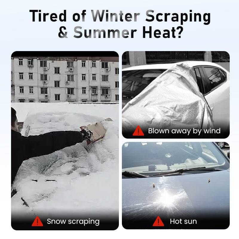 🔥Christmas Limited-Time Offer: 50% OFF!!!🔥All-Season Thickened Windshield Snow Cover