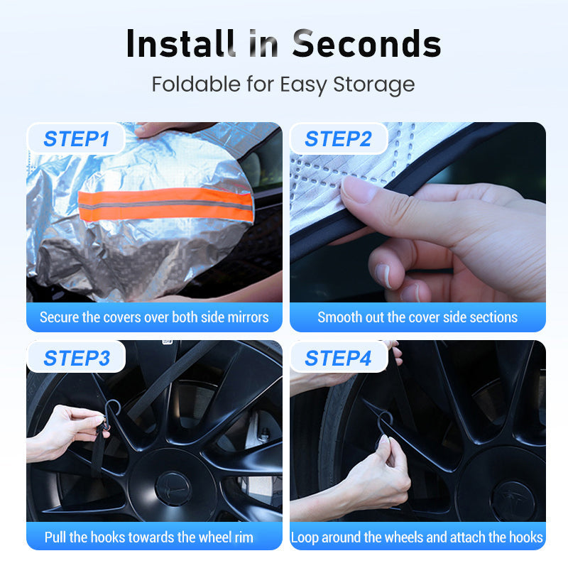 🔥Christmas Limited-Time Offer: 50% OFF!!!🔥All-Season Thickened Windshield Snow Cover