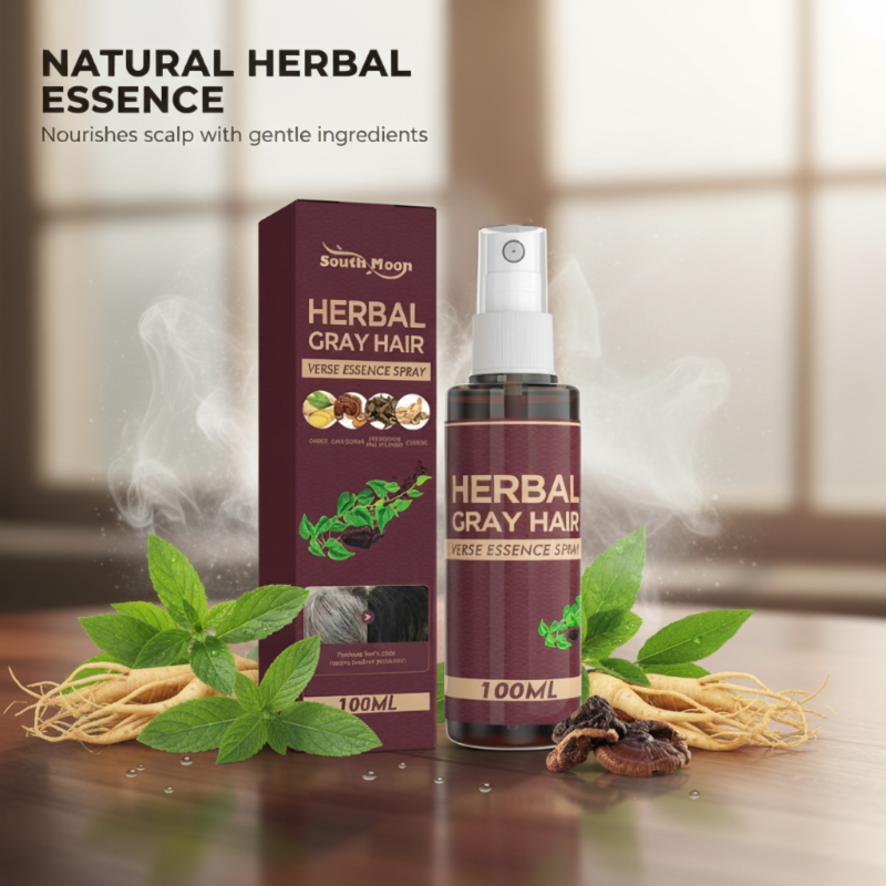 🌟Herbal Hair Darkening Essence Spray|Buy 2 Get 1 Free💗