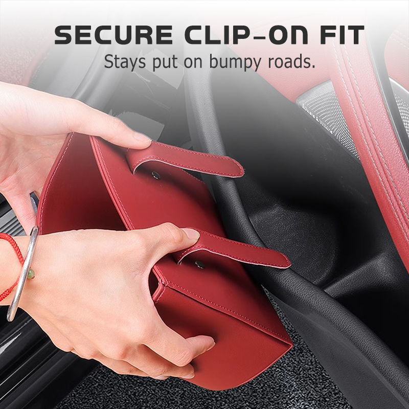 🥳2026 HOT SALE🥳💞50K+ SOLD!🚗🧺 50% OFF! Leather Car Door Cup Holder – Wide‑mouth opening, easy reach for drinks & phone. Clip‑on secure fit. PU leather, tough & stylish. 🛡️✨