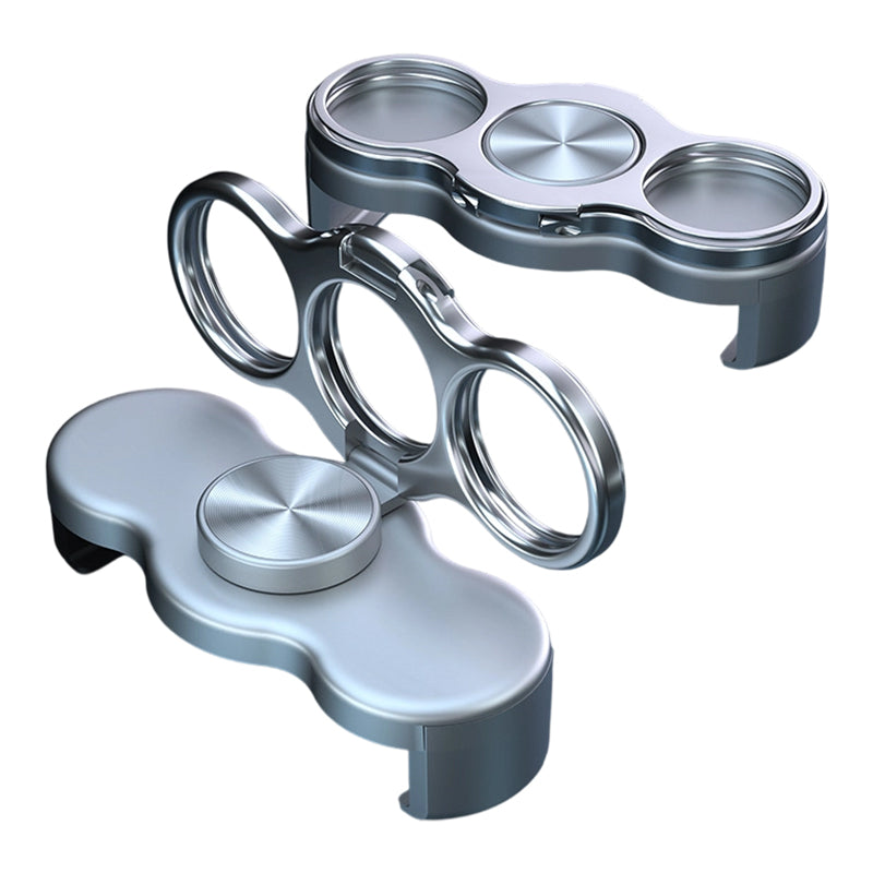 🥳2026 HOT SALE🥳💞50K+ SOLD!💥🆘Dual-Ring Three-Finger Back Clip Holder🎒✨