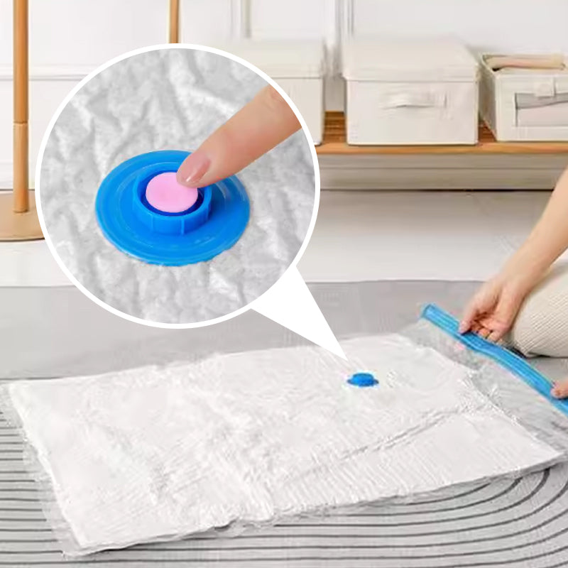 🚀🧳 Household Vacuum Storage Bag & Pump for Comforter & Clothing