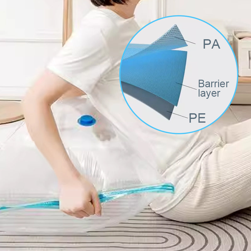 🚀🧳 Household Vacuum Storage Bag & Pump for Comforter & Clothing