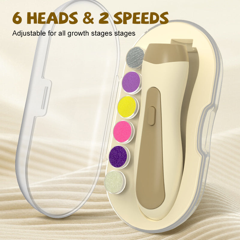 🌟 Electric Baby Nail Trimmer Set - Gentle Care for Tiny Fingers & Toes! 👶💅