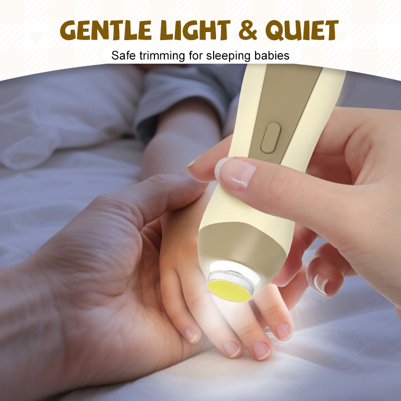 🌟 Electric Baby Nail Trimmer Set - Gentle Care for Tiny Fingers & Toes! 👶💅