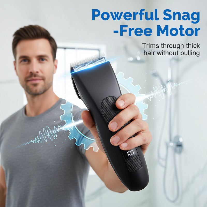 📢📢60% OFF!!🔥🔥Over 35,000 units sold!!✂️Digital body trimmer for men with digital display✨