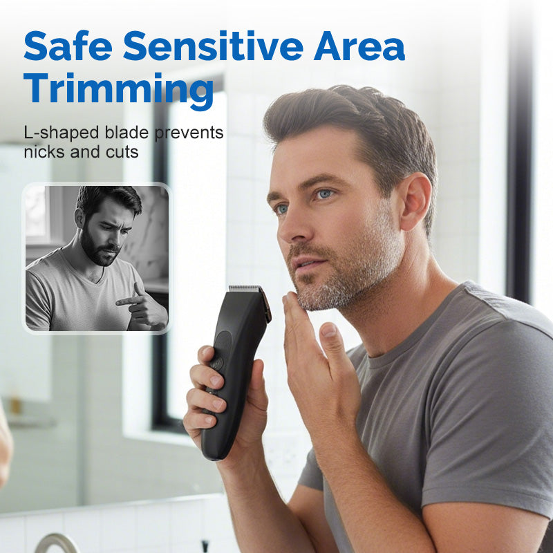 ✂️ Digital Display Body Trimmer for Men – Precision Grooming, From Beard to Body! ✨
