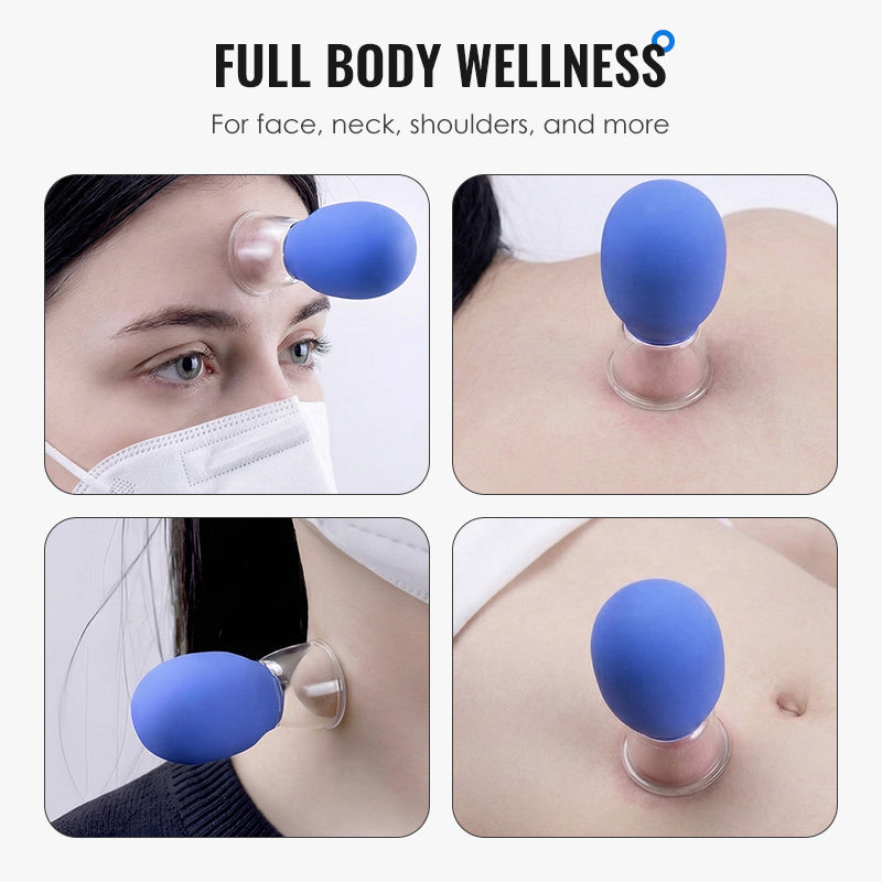 🔥Hot Sale 50% OFF🎁Glass and Silicone Vacuum Suction Massage Cups