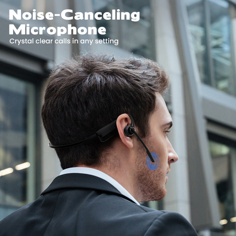 🎁Hot Sale Promotion 63% OFF🔥 Open Air Conduction Wireless Bluetooth Headset with Microphone