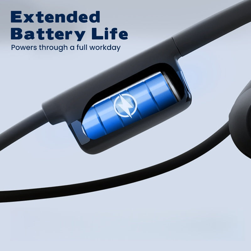 🎁Hot Sale Promotion 63% OFF🔥 Open Air Conduction Wireless Bluetooth Headset with Microphone