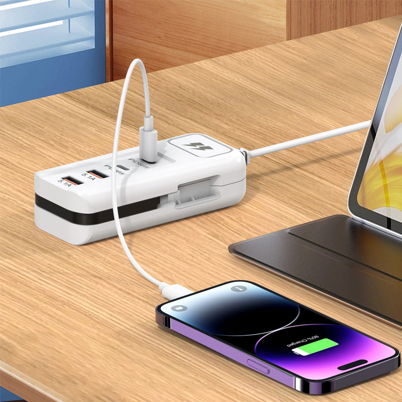 🎄Christmas Sale 50% OFF🔥Multi-Function Quick&Safety Charging Socket - 2PD + 2USB