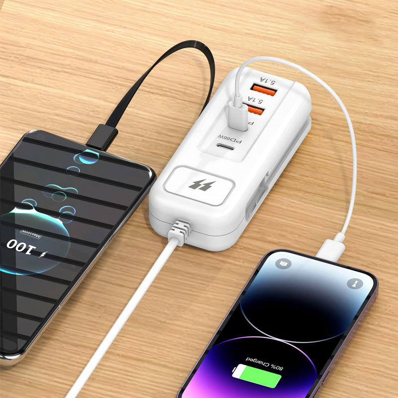 🎄Christmas Sale 50% OFF🔥Multi-Function Quick&Safety Charging Socket - 2PD + 2USB