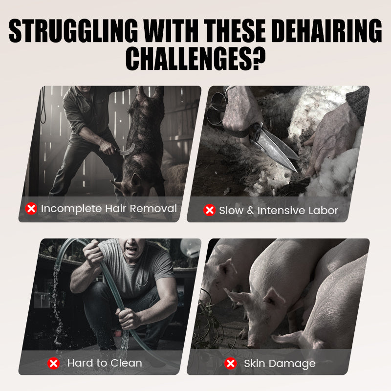 🔥 Hot Sale 🔥Efficient Livestock Hair Removal Scraper