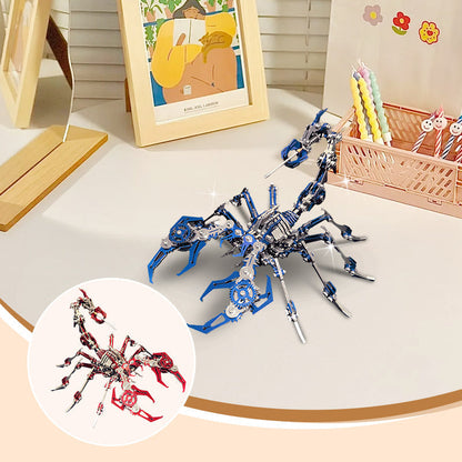 ⏳Limited-time 50% off⏰3D Scorpion Metal Puzzle – Mechanical Assembly Model, Challenging & Decorative 🧩⚙️