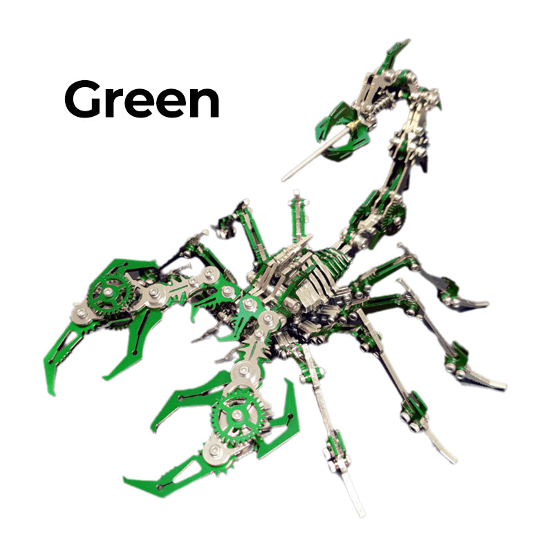 ⏳Limited-time 50% off⏰3D Scorpion Metal Puzzle – Mechanical Assembly Model, Challenging & Decorative 🧩⚙️
