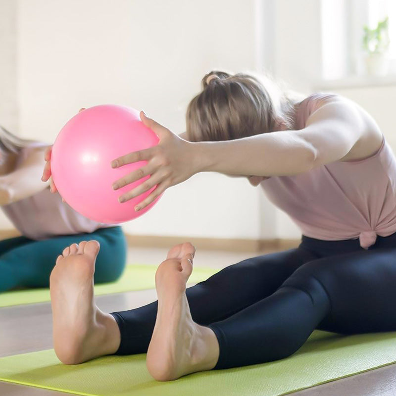 9-Inch Anti-Burst Pilates Ball with Pump ✨ Compact & Durable, Your On-the-Go Fitness Ally! 🏋️♀️