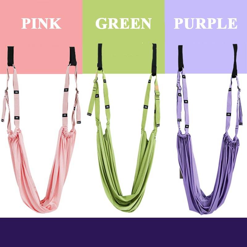 Upgraded Yoga Stretching Strap – Your Smart Flexibility Coach! 🧘‍♀️💫