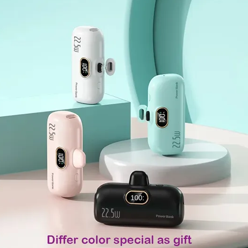 🏆Flash Sale⚡🎉$24.99 Today Only⏰5000mAh Mini Portable Charger Power Bank for phone🔋