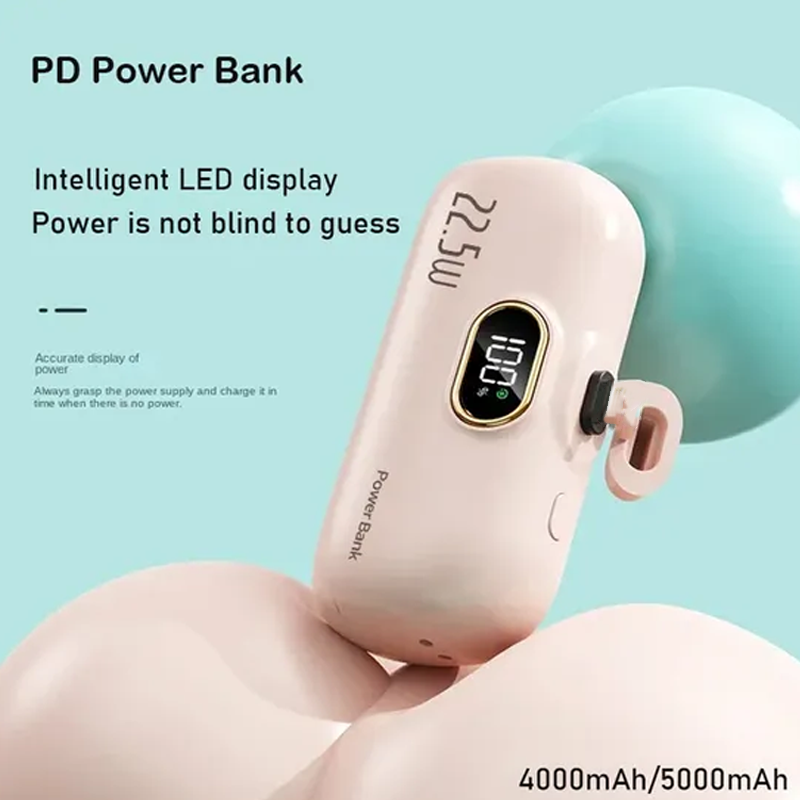 🏆Flash Sale⚡🎉$24.99 Today Only⏰5000mAh Mini Portable Charger Power Bank for phone🔋