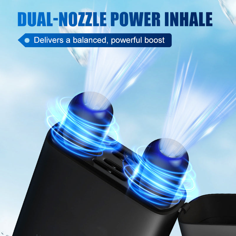 👃 BUY 1 GET 1 FREE! 🌿 Aromatherapy Double Nasal Inhaler – Instant Wake-Up, Fights Drowsiness & Refreshing Scent 🍃