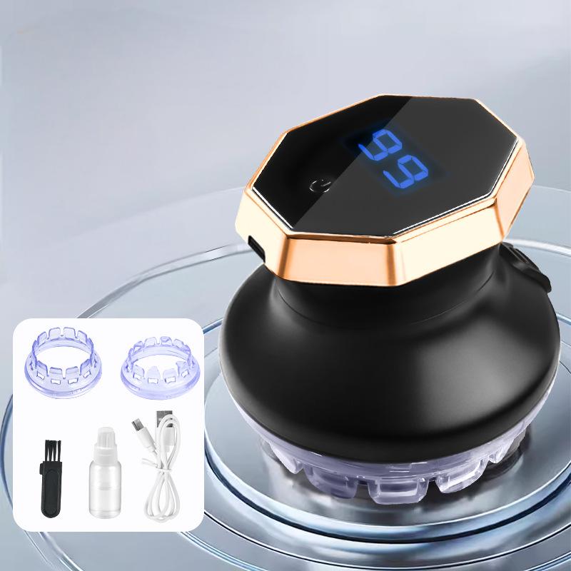 ✂️ 50% OFF NOW ! 💡 Circular Electric Hair Clipper with LED Display – Self-Sharpening Blade, Adjustable Guard & Cordless Design ⚡