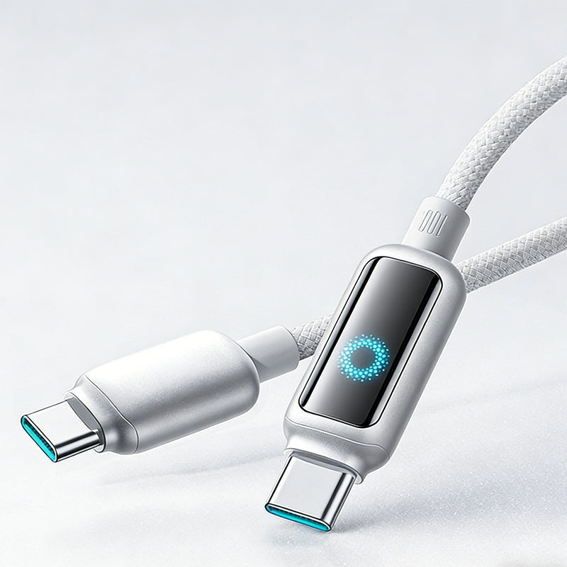 Value Bundle: Smart Power-Off Fast Charging Cable + Cable Organizer Hook