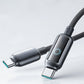 Value Bundle: Smart Power-Off Fast Charging Cable + Cable Organizer Hook