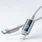 Value Bundle: Smart Power-Off Fast Charging Cable + Cable Organizer Hook