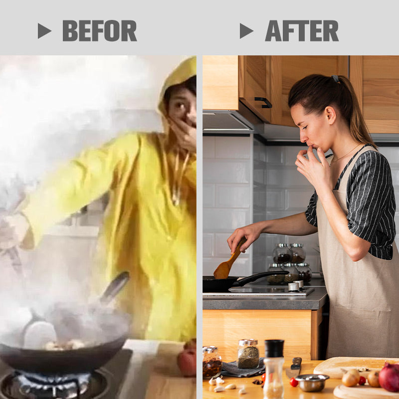 💨🚫 Clear Heavy Smoke & Grease! Powerful Kitchen Exhaust Fan 50% OFF✨🏠