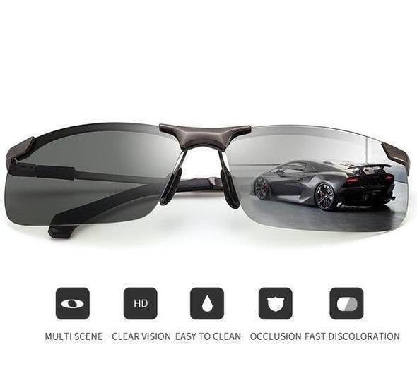 💌 Let gifts speak your love for you 💌2026 Photochromic Sunglasses with Anti-glare Polarized Lens（🔥50% OFF）