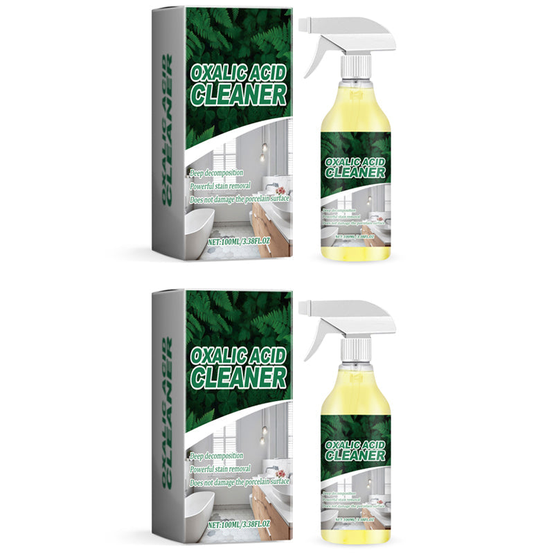 🥳2026 HOT SALE🥳💞50K+ SOLD!💥🔬 【CLEARANCE!】Molecular-Level Cleaning Tech! Oxalic Acid Bathroom Cleaner Dissolves Rust & Limescale 78% OFF🚽✨