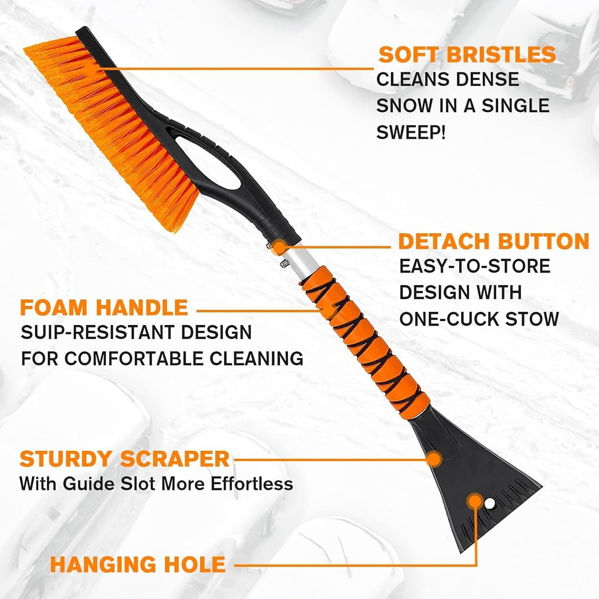 ✨Hot Sale  50% Off🚗Multifunctional Snow Plow for Cars
