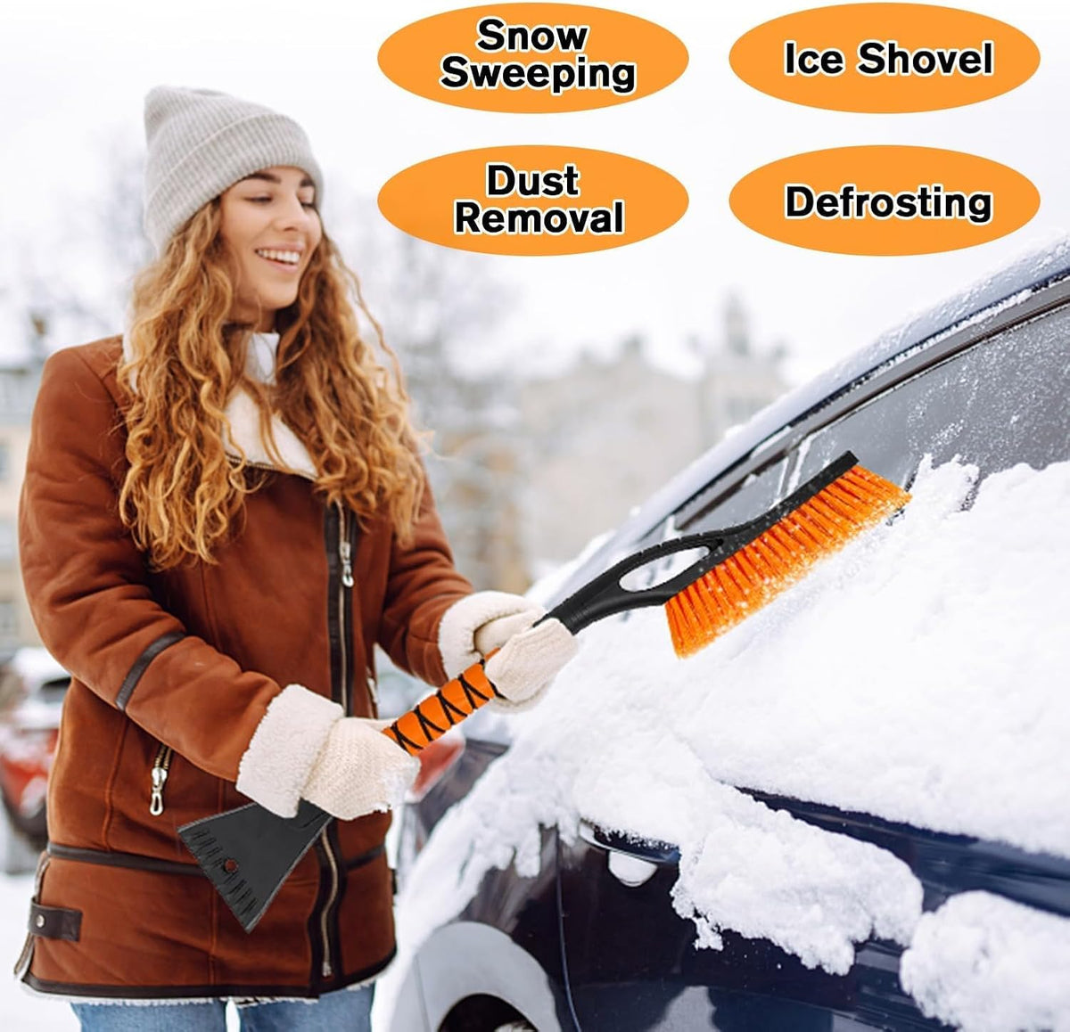 ✨Hot Sale  50% Off🚗Multifunctional Snow Plow for Cars