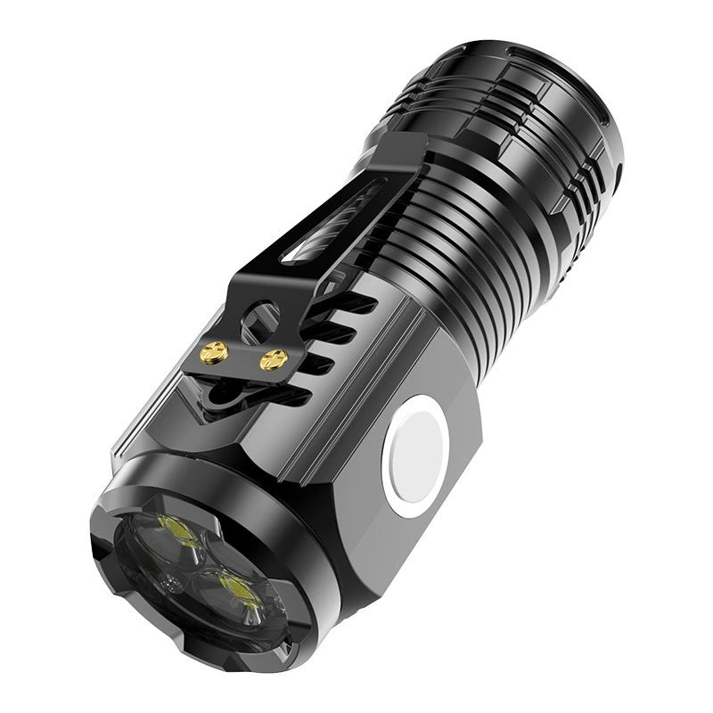 🔋 Mini Magnetic Rechargeable Flashlight – Light That Sticks With You Anywhere! ✨