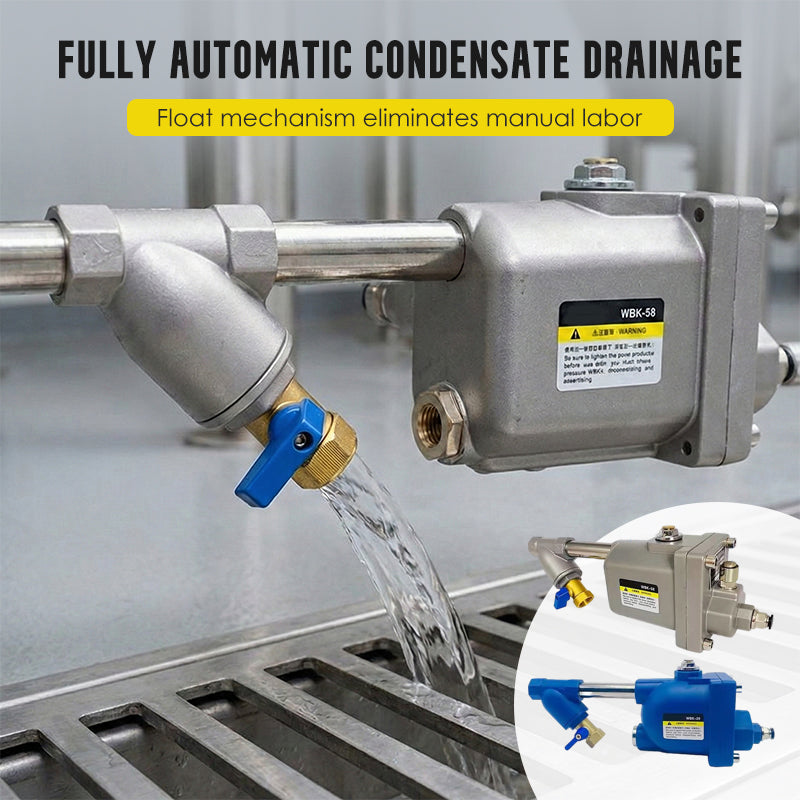 🔥Limited-time offer-Zero Air Loss Automatic Drain Valve