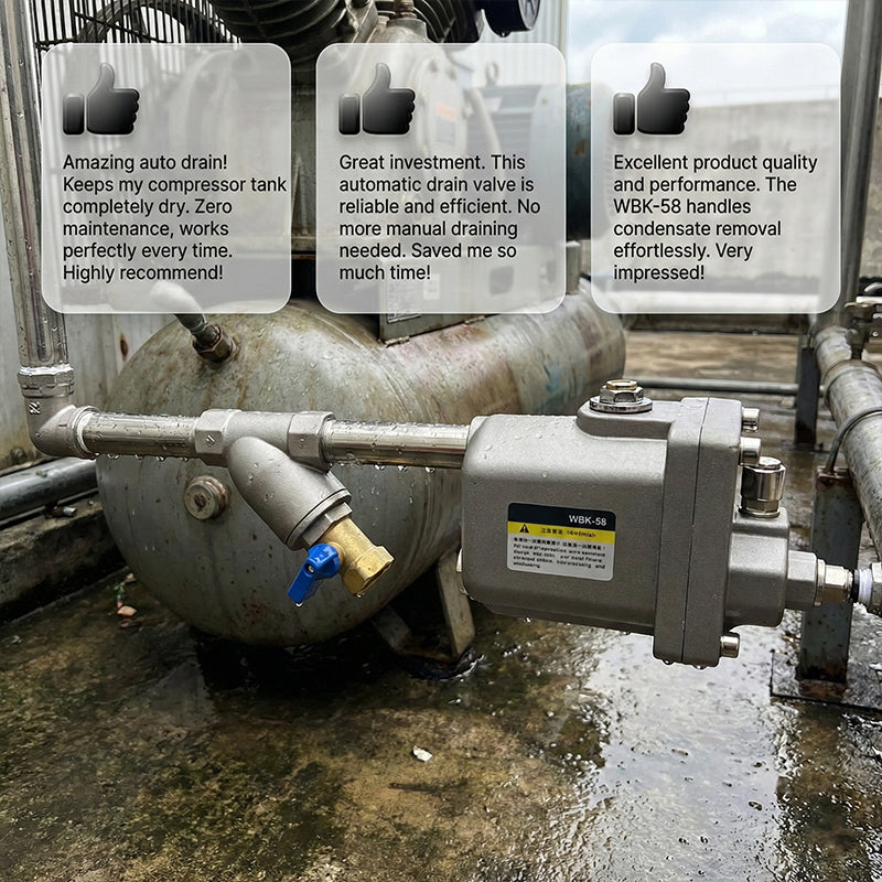 🔥Limited-time offer-Zero Air Loss Automatic Drain Valve