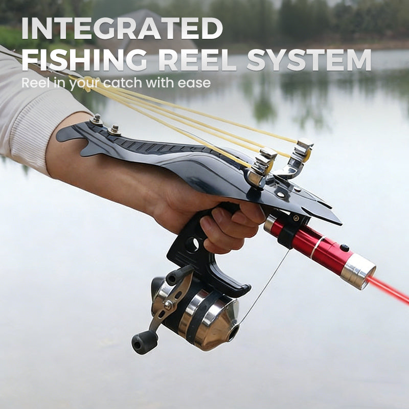 🎯🎣Precision Laser-Guided Fishing Slingshot Set🚀Free Shipping🚀