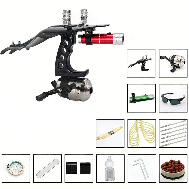 🎯🎣Precision Laser-Guided Fishing Slingshot Set🚀Free Shipping🚀