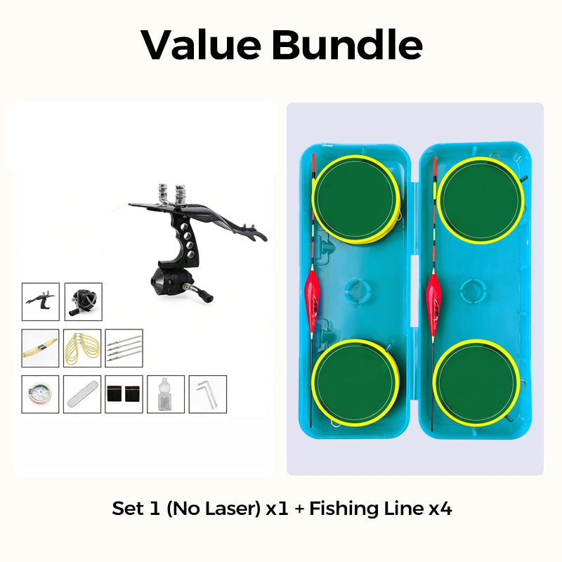 🎯🎣Precision Laser-Guided Fishing Slingshot Set🚀Free Shipping🚀