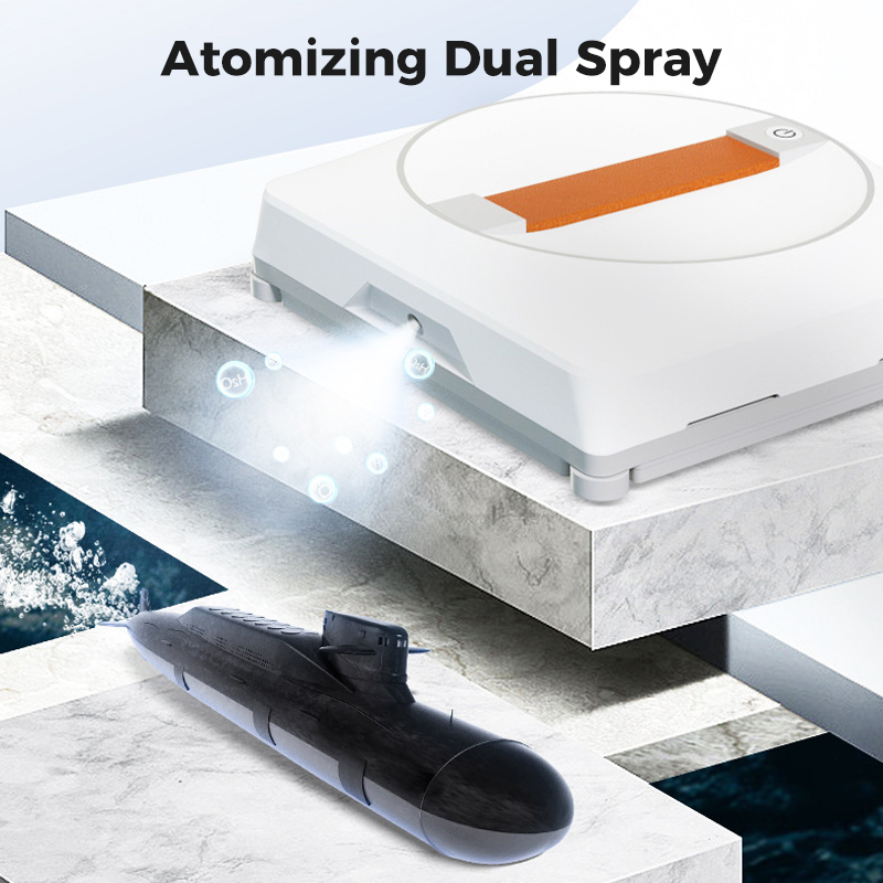 🧽 Automatic Window Cleaner with Dual Spray 🤯Spots? Streaks? Let this smart robot handle the shine! ✨