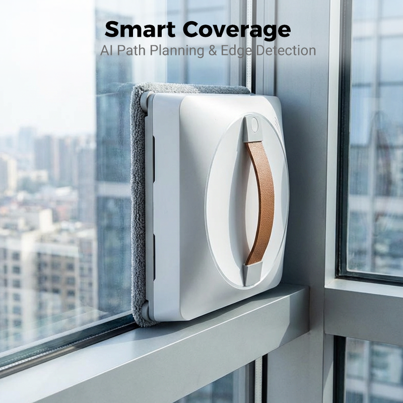 🧽 Automatic Window Cleaner with Dual Spray 🤯Spots? Streaks? Let this smart robot handle the shine! ✨
