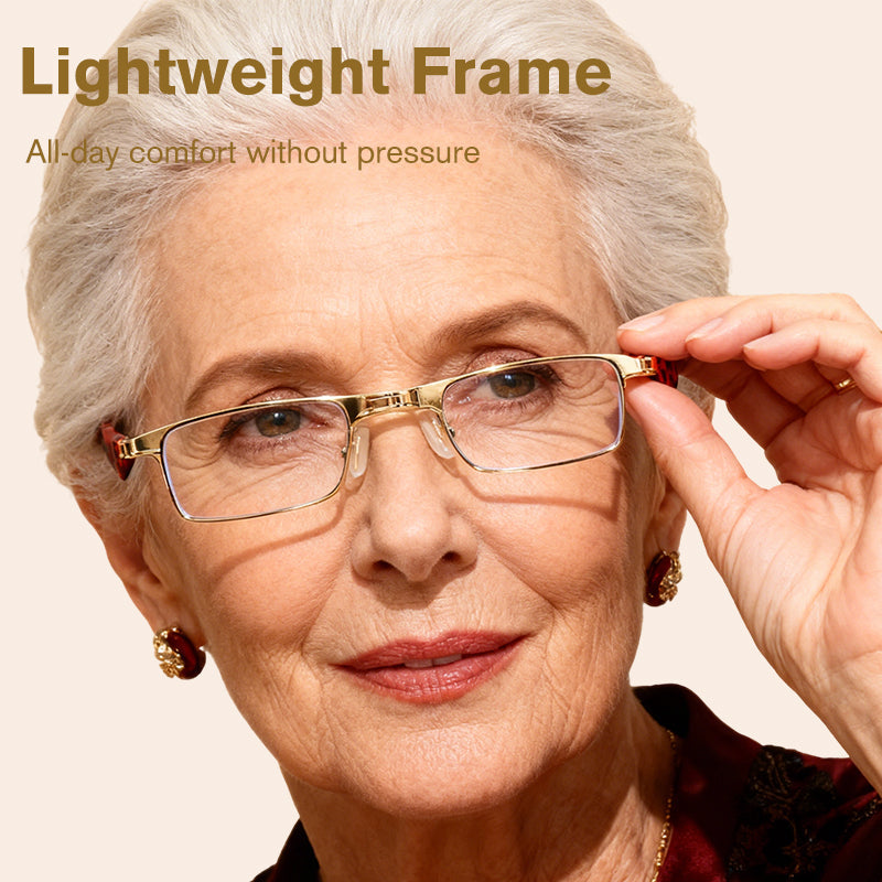 📢📢60%  OFF !! ⏰Foldable Anti-Blue Light Reading Glasses with Case