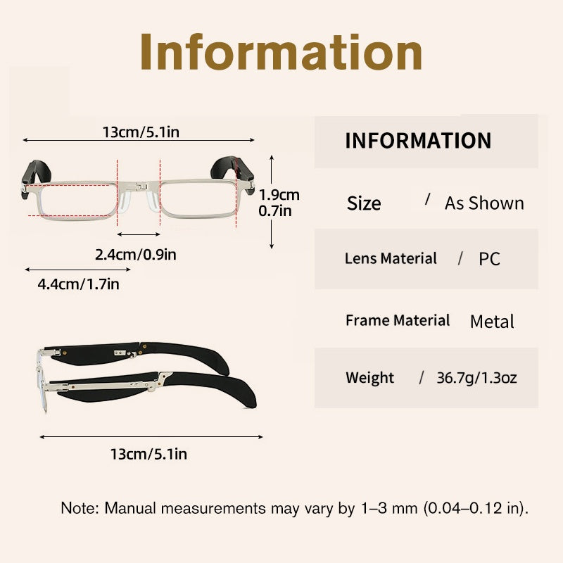 📢📢60%  OFF !! ⏰Foldable Anti-Blue Light Reading Glasses with Case
