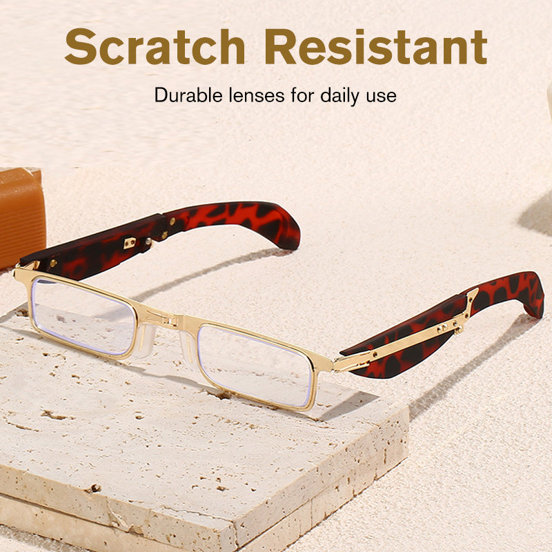 📢📢60%  OFF !! ⏰Foldable Anti-Blue Light Reading Glasses with Case
