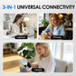6-in-1 USB 3.0 OTG Card Reader